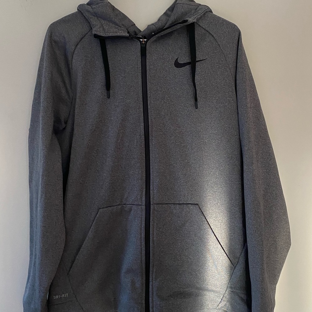 Men’s dark grey Nike full zip up